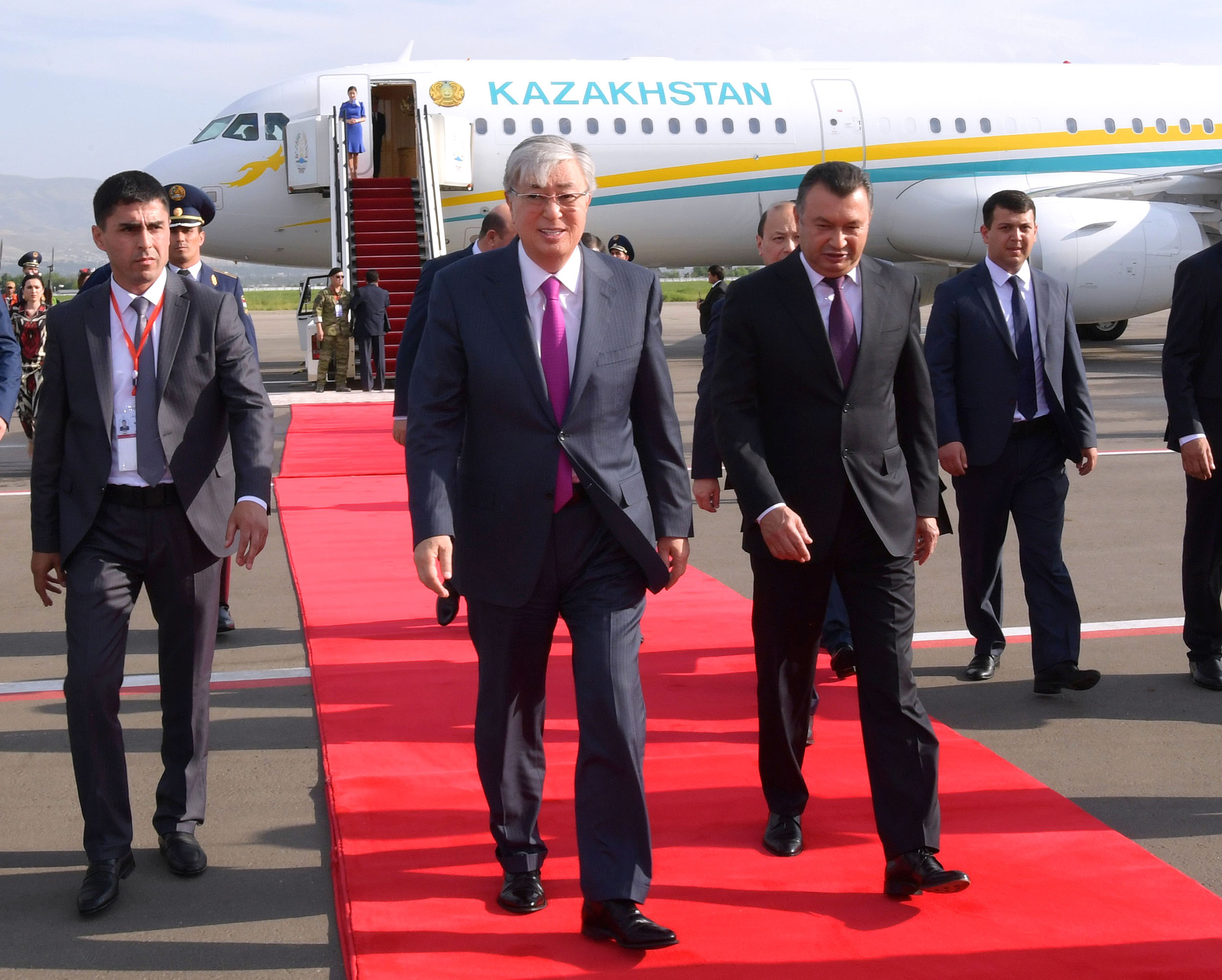 Қасым-Жомарт Тоқаев Душанбе қаласына келді