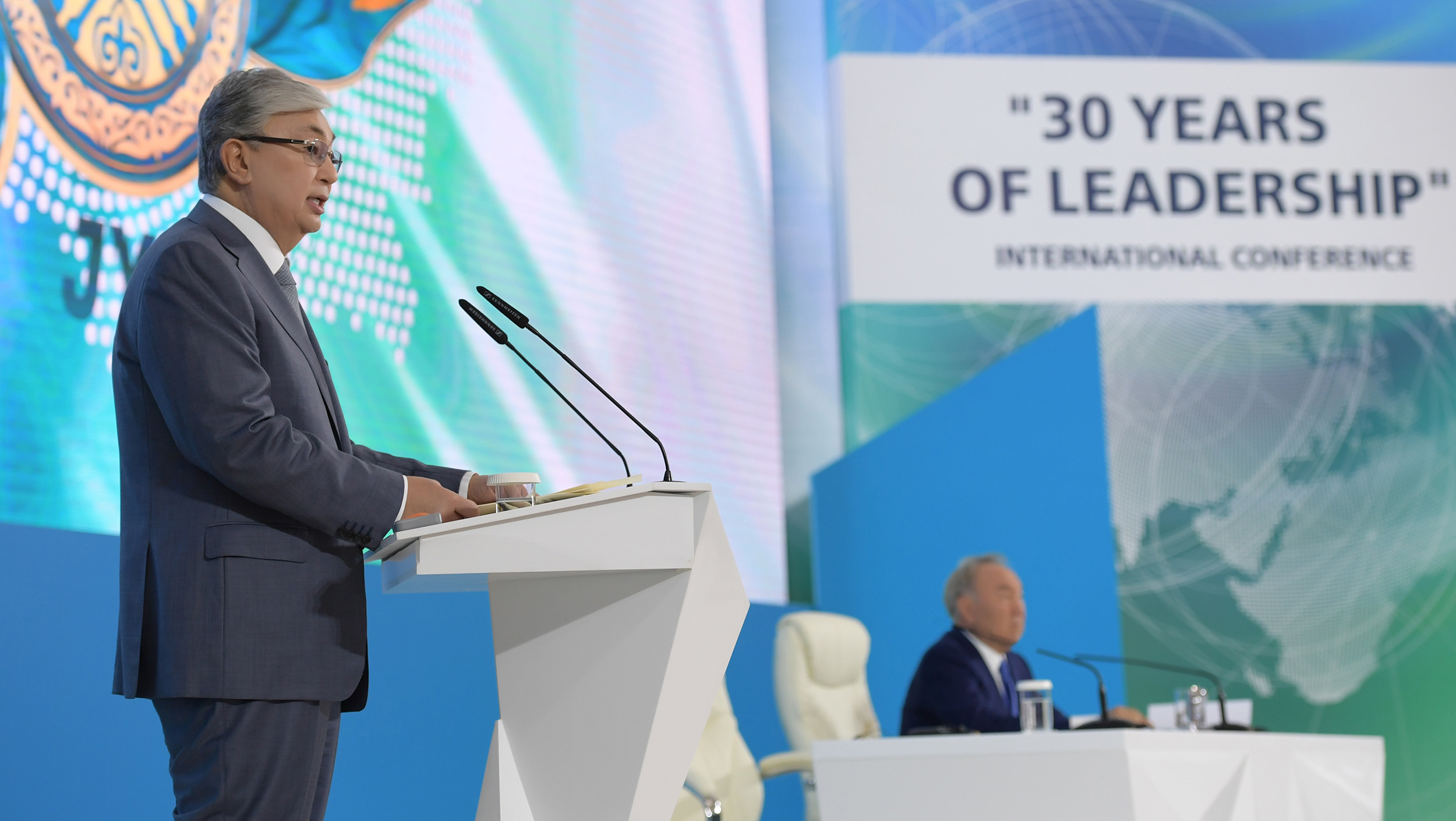 Қ.Тоқаев «Кемеңгерліктің 30 жылы» атты Халықаралық ғылыми конференцияға қатысты