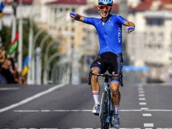 Велошабандоздар сайысында Давиде Баллеринидің бағы жанды