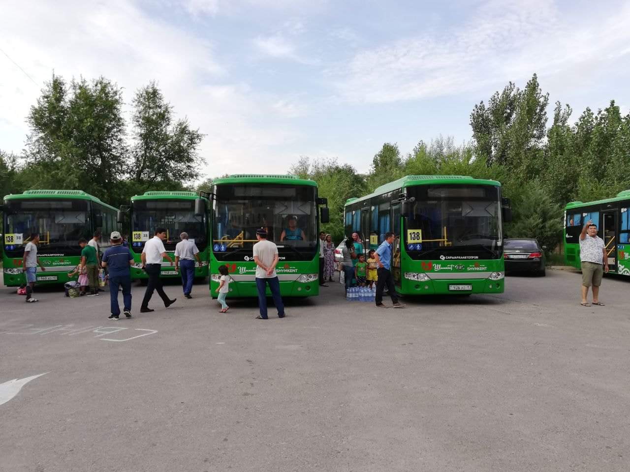 Арыстықтар үйлеріне оралды (видео)