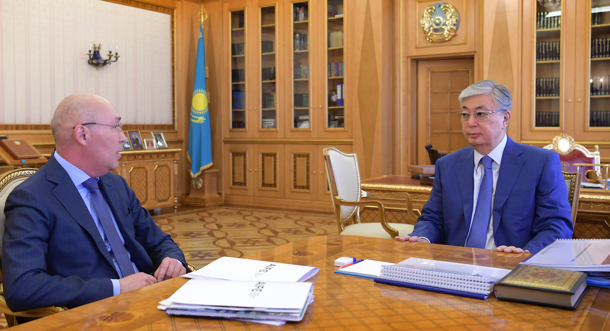 Мемлекет басшысы Қайрат Келімбетовті қабылдады