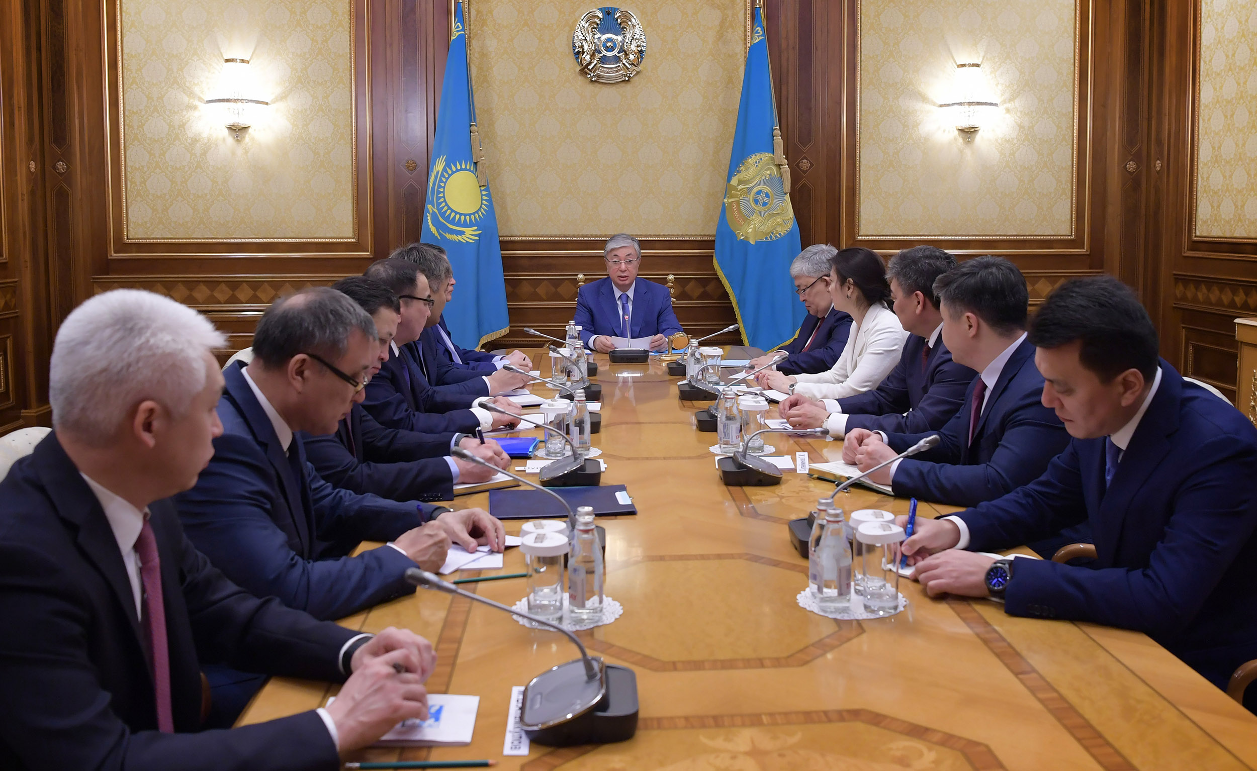 Қасым-Жомарт Тоқаев Президент Әкімшілігінің басшылық құрамымен кеңес өткізді