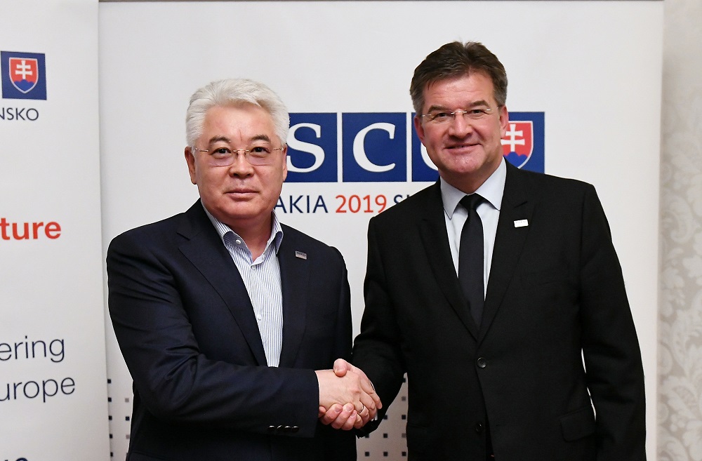 Қазақстан мен Словакия ЕҚЫҰ шеңберінде келіссөздер жүргізді