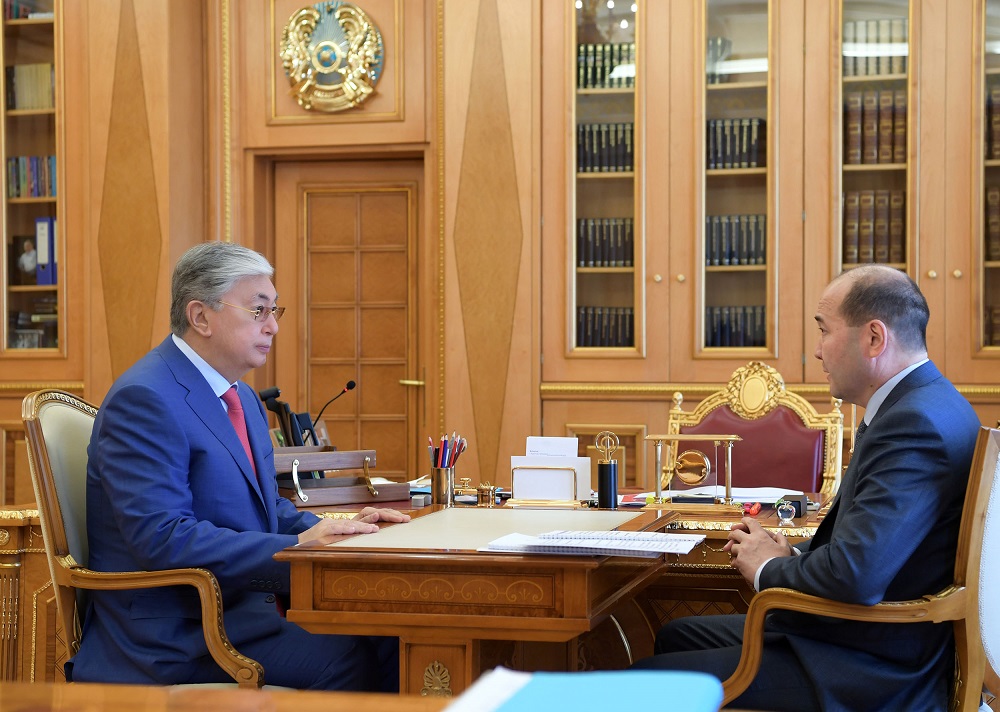 Президент Бас прокурор Ғизат Нұрдәулетовті қабылдады
