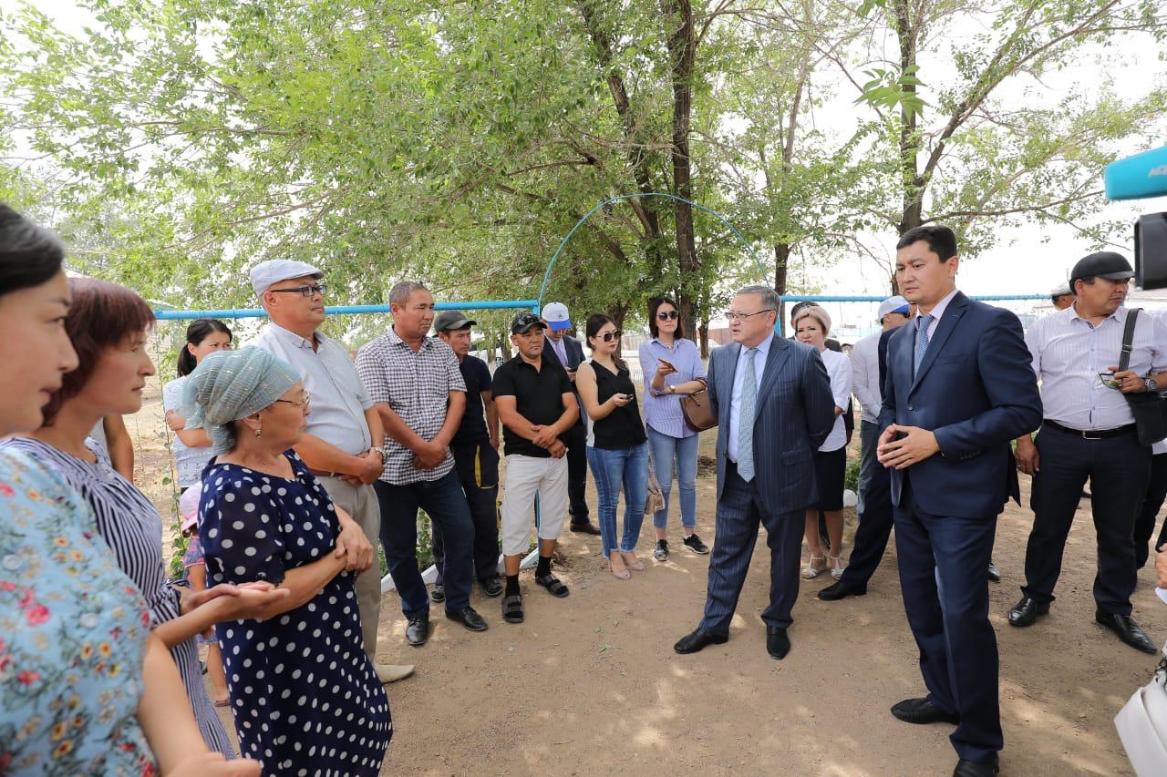 Ақтөбе облысының әкімі Әйтеке би ауданына жұмыс сапарымен барды