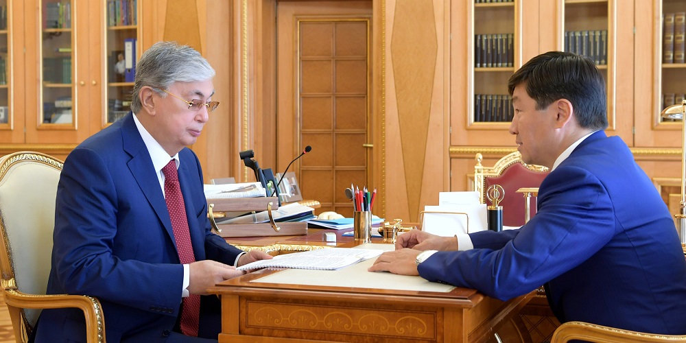 Президент «Nur Otan» партиясы Төрағасының бірінші орынбасары Бауыржан Байбекті қабылдады