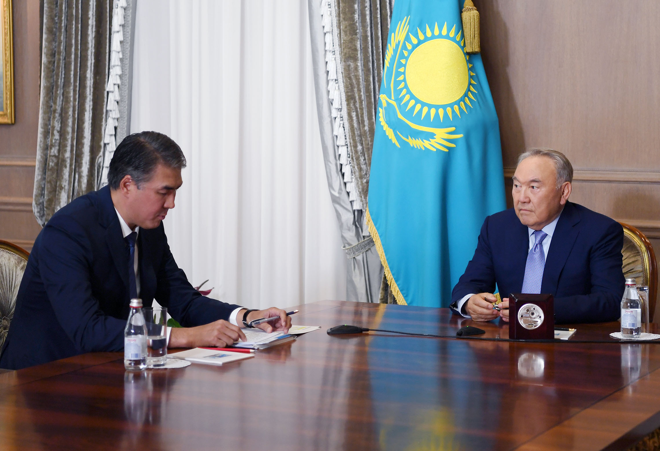 Елбасы Әсет Исекешевті қабылдады