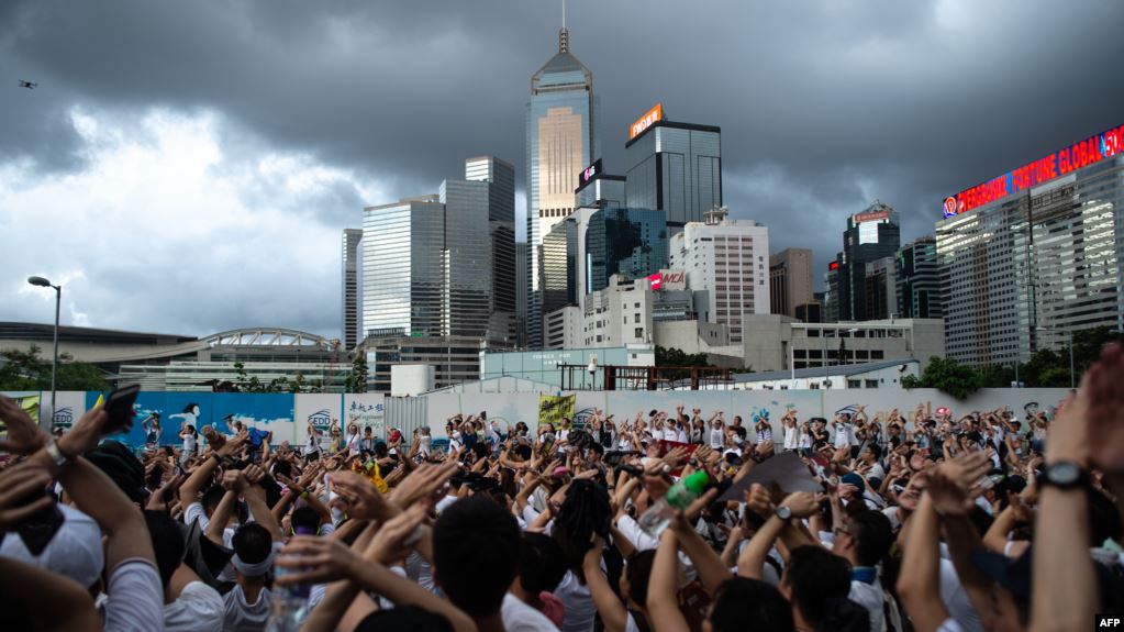 Гонконгтегі митингілер жалғасып жатыр