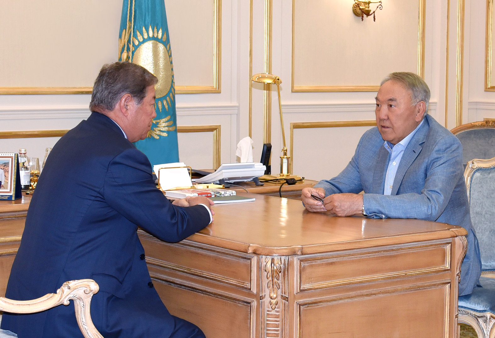 Елбасы «Самұрық-Қазына» АҚ басшысы Ахметжан Есімовті қабылдады
