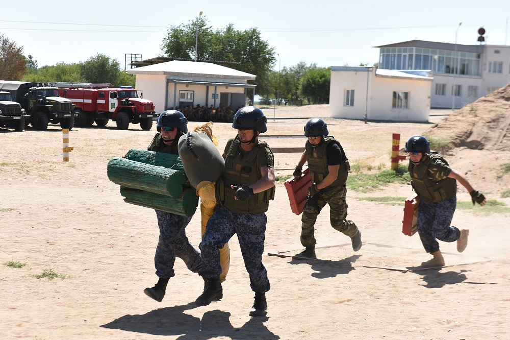 Төрт елдің Ішкі істер министрлері арнайы жасақ жауынгерлерінің қабілетін бағалады