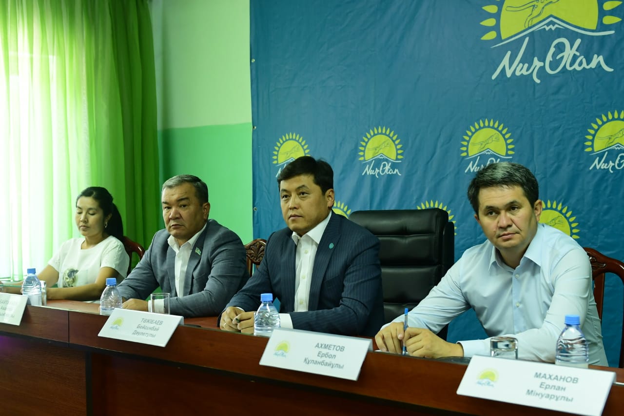 Арыс: «Nur Otan» тұрғындардан түскен арыз-шағымдардың оң шешілуіне ықпал етеді