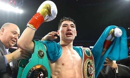 Жәнібек Әлімханұлы канадалық қарсыласын нокаутқа түсірді