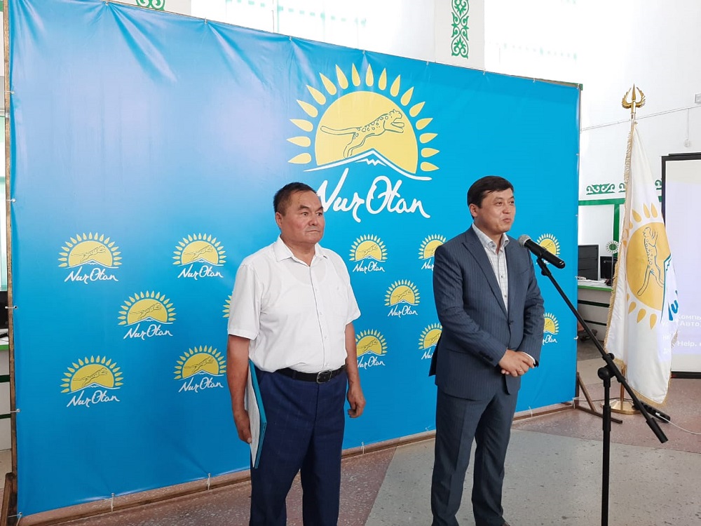 «Nur Оtan» партиясы «Еңбек» бағдарламасымен өңірді аралауды бастады