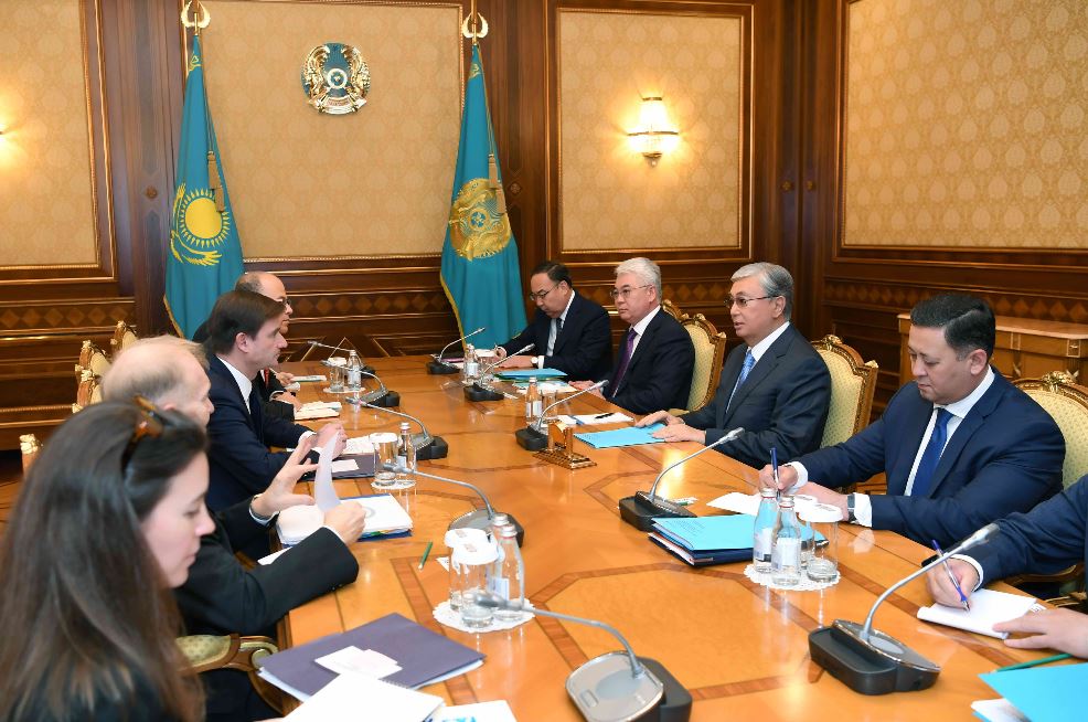 Қазақстан Президенті АҚШ мемлекеттік хатшысының орынбасары Дэвид Хэйлді қабылдады