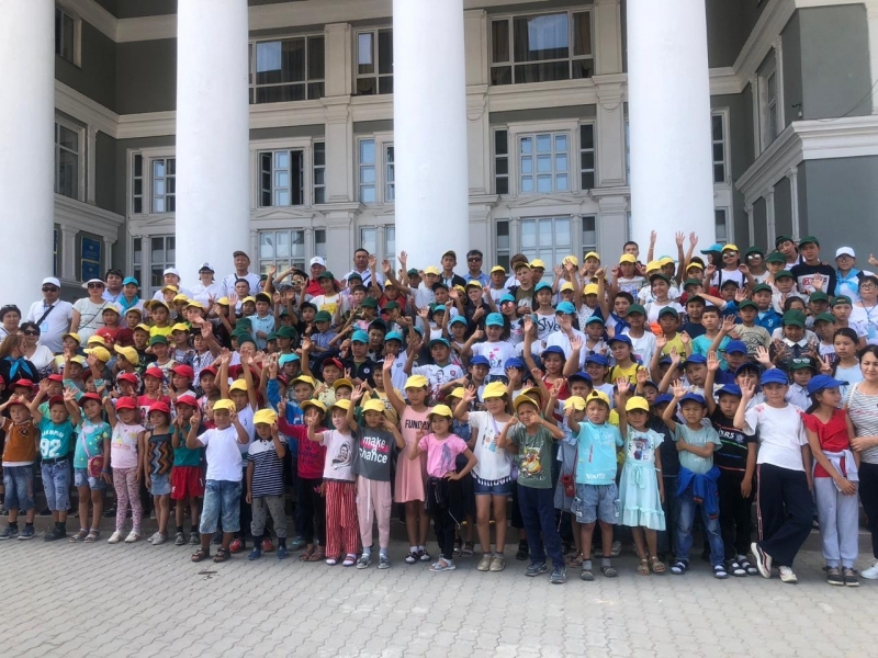 Арыстың балалары Балқашты аралады