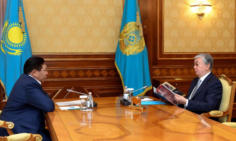 Президент Талғат Теменовті қабылдады