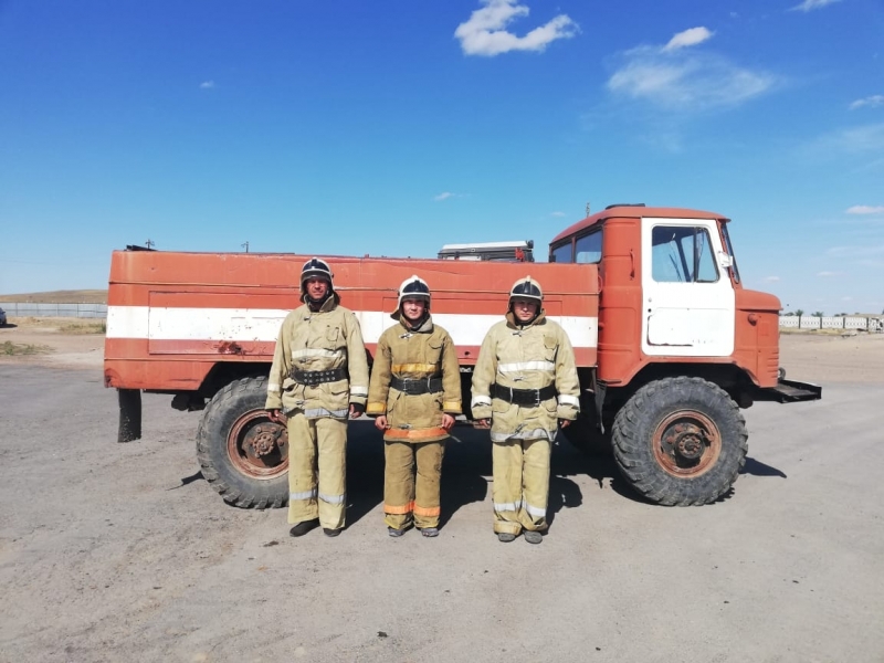 Қарағанды облысындағы ауылда өрт сөндіру бекеті ашылды