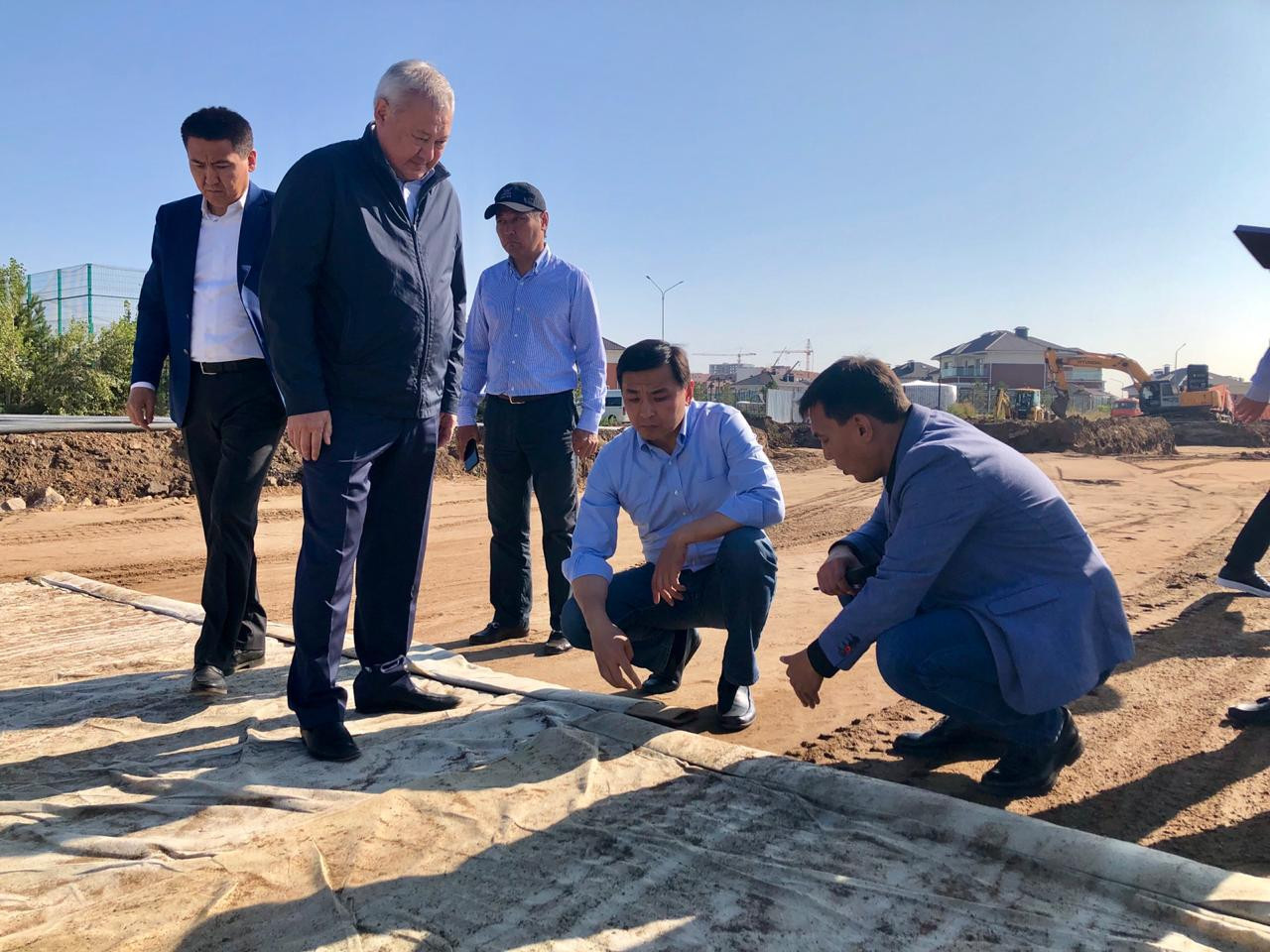 Елорда әкімі жол құрылысын тексерді