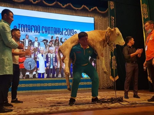 120 келі тартатын торпақ көтерді