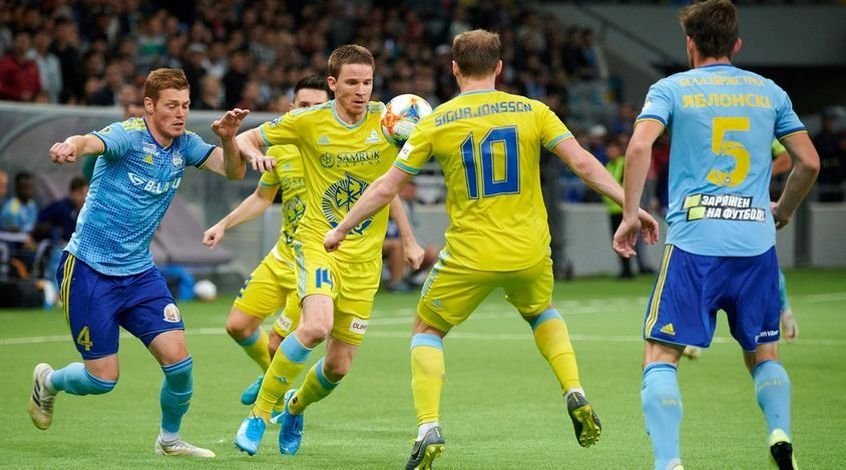 Футбол: «Астана» Беларуссияға аттанды