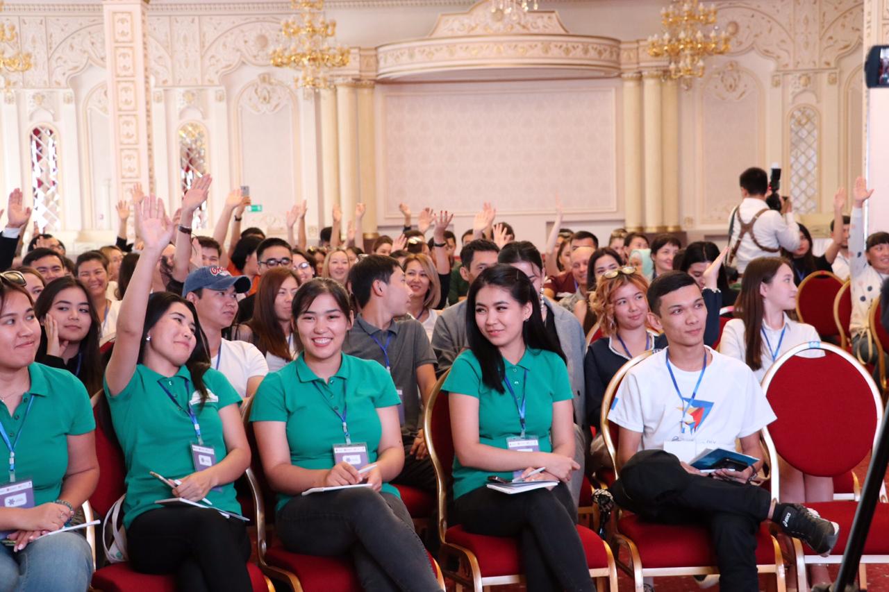 Оралда белсенді жастар тәжірибе алмасты