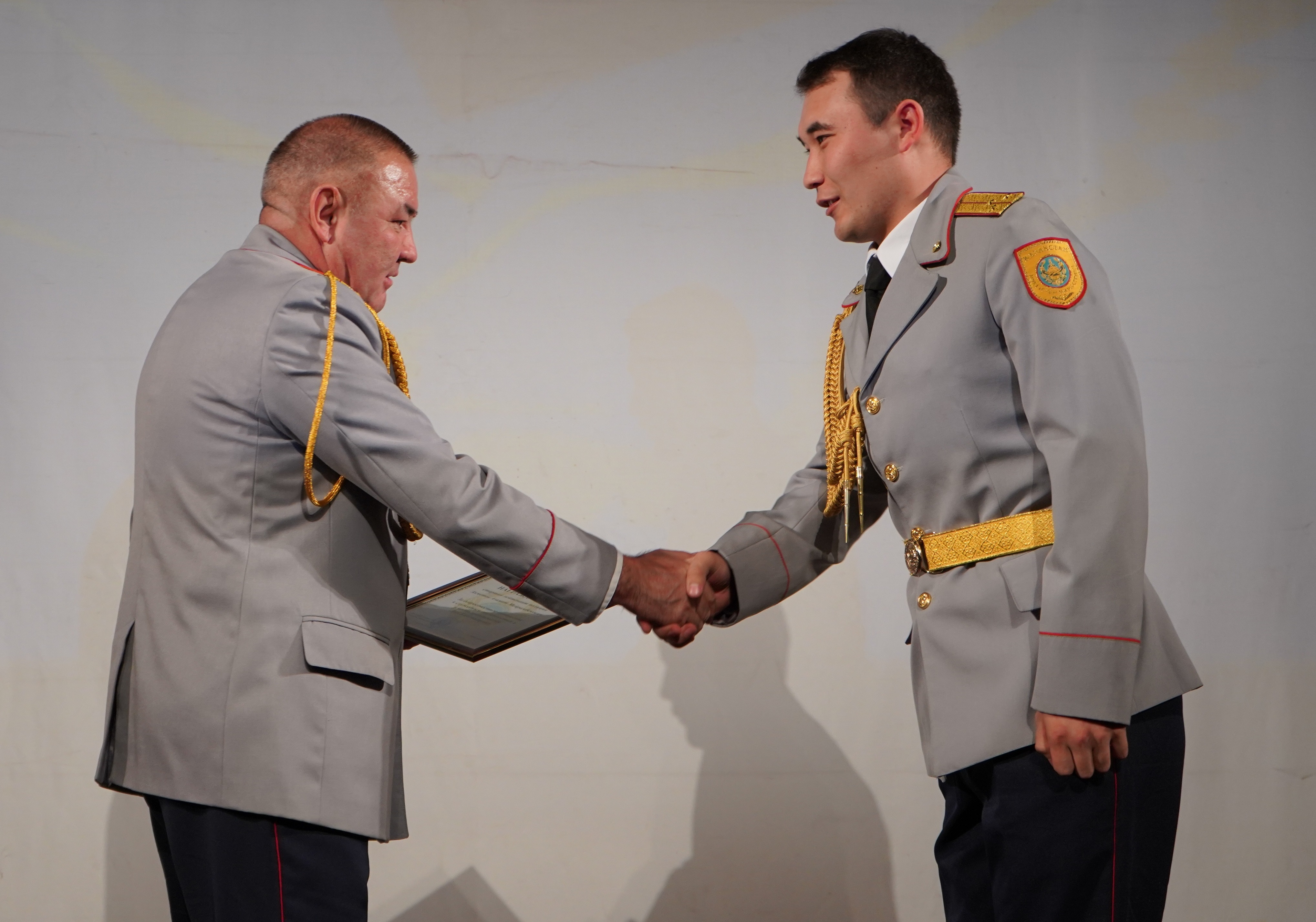 Қостанайлық сақшылар мереке күні марапатталды