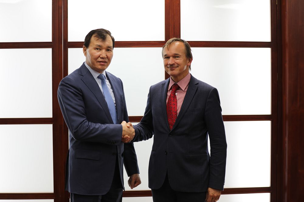 Алик Шпекбаев Нидерланды Корольдігінің Қазақстандағы Елшісімен кездесті