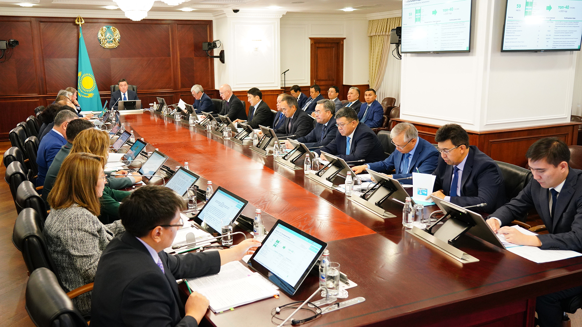 Үкімет халықаралық рейтингтерде Қазақстанның позицияларын жақсарту шараларын қарады