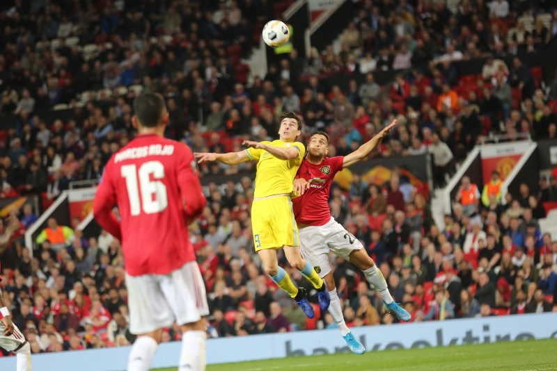 Еуропа лигасы: «Астана» «Манчестер Юнайтедтен» жеңіліп қалды