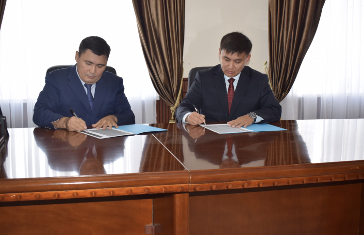 Маңғыстауда университет пен полиция департаменті меморандумға қол қойды