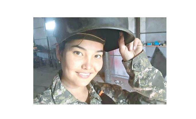 Әдемі дәнекерлеушімен әңгіме