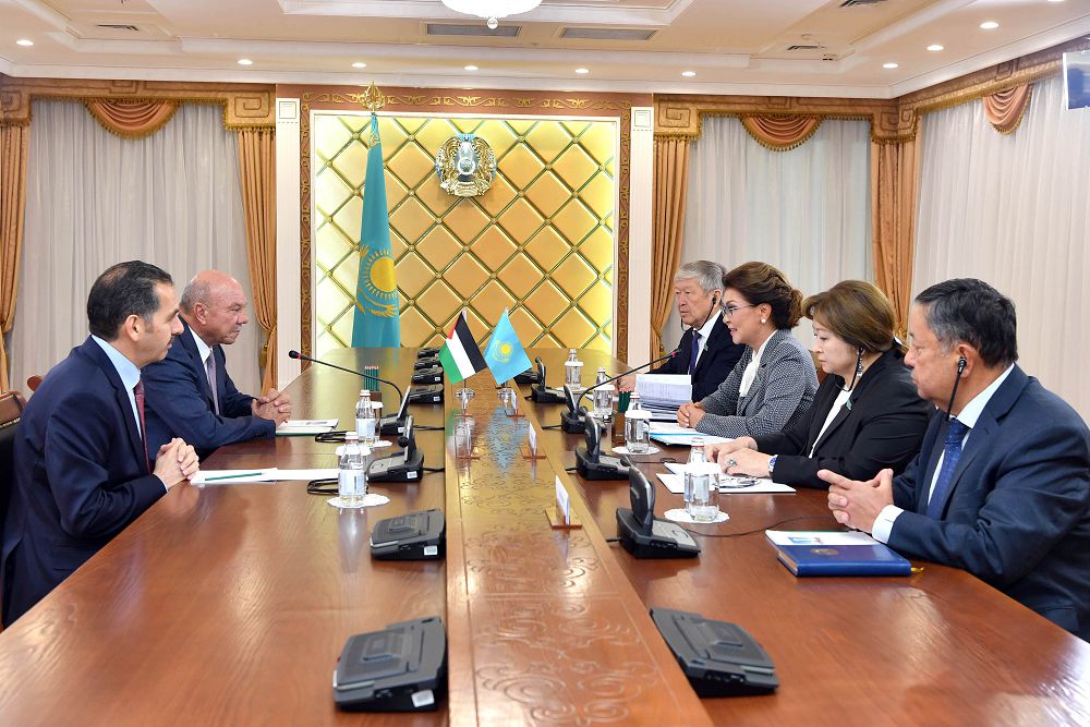 Қазақстан мен Иордания Сенаттарының басшылары  Таяу Шығыстағы жағдайды талқылады