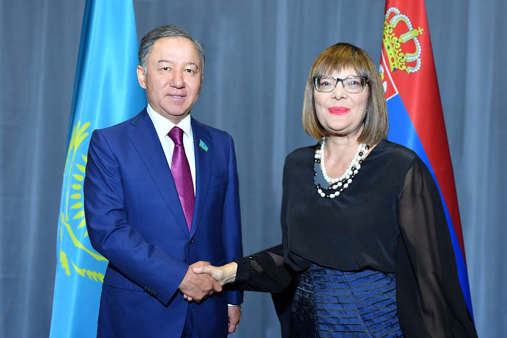 Н.Нығматулин Сербия Парламентінің Төрағасымен кездесті