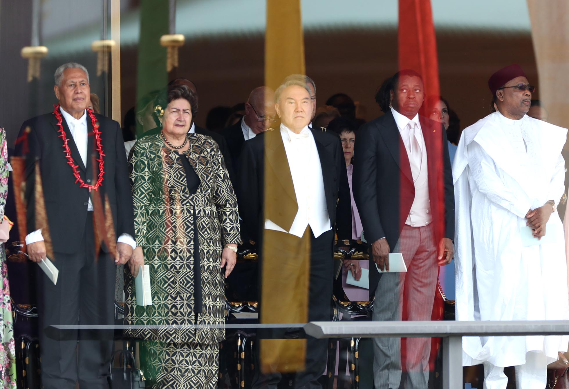 Елбасы жапон императорының таққа отыру рәсіміне қатысып жатыр