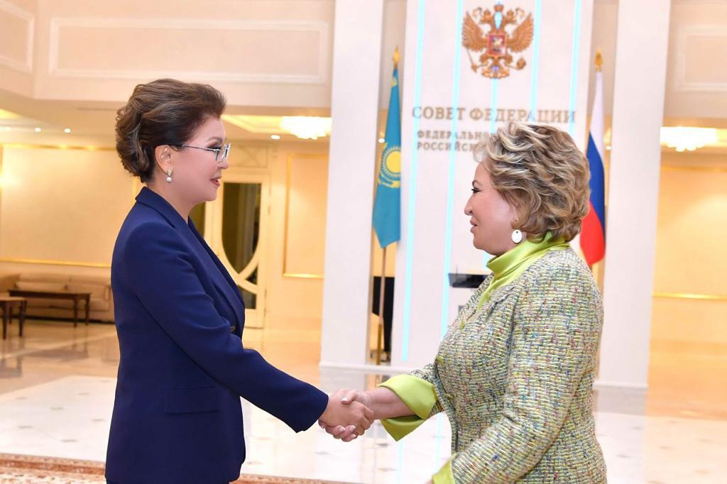 Дариға Назарбаева Валентина Матвиенкомен кездесті