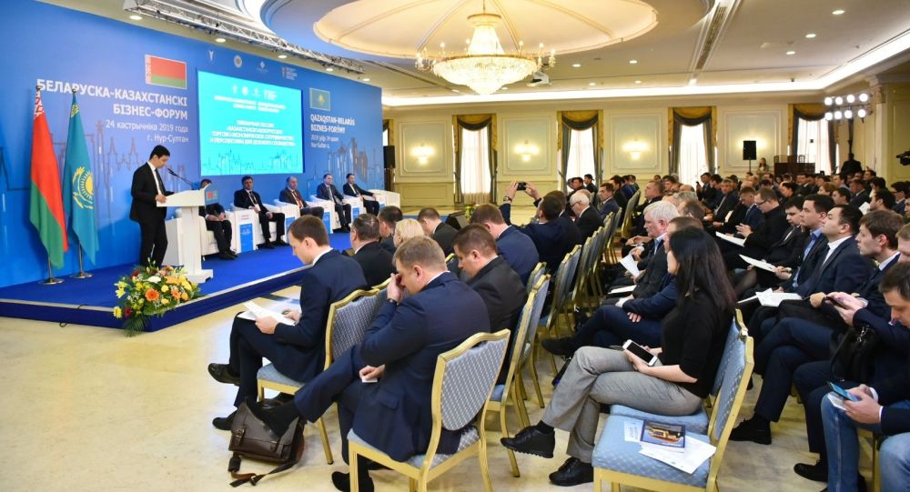 Роман Скляр Қазақстан ‒ Беларусь бизнес-форумын ашты