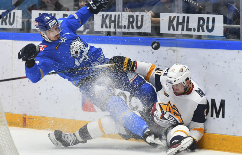 Шайбалы хоккей: «Барыс» «Металлургтен» ұтылып қалды