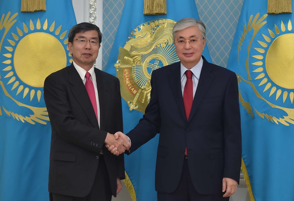Мемлекет басшысы Азия даму банкінің президенті Такехико Накаоны қабылдады