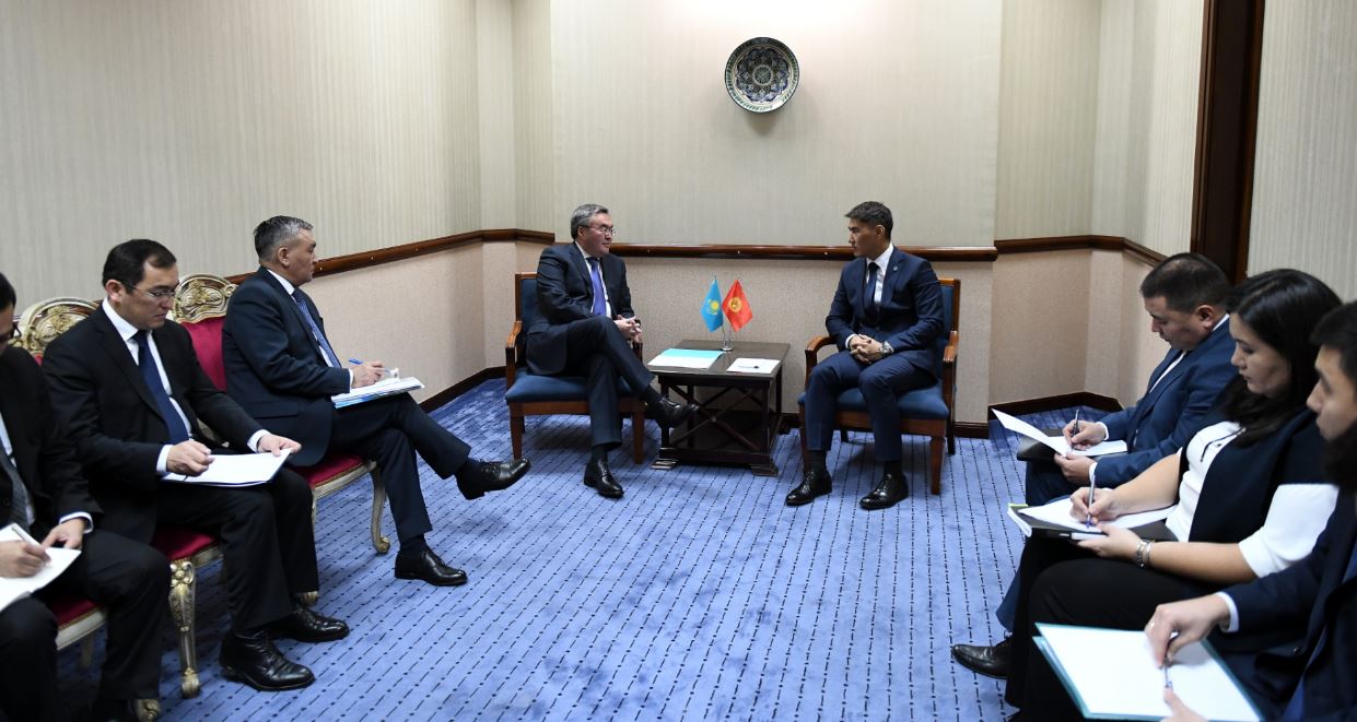 Қазақстан мен Қырғызстан Сыртқы істер министрлері кездесті
