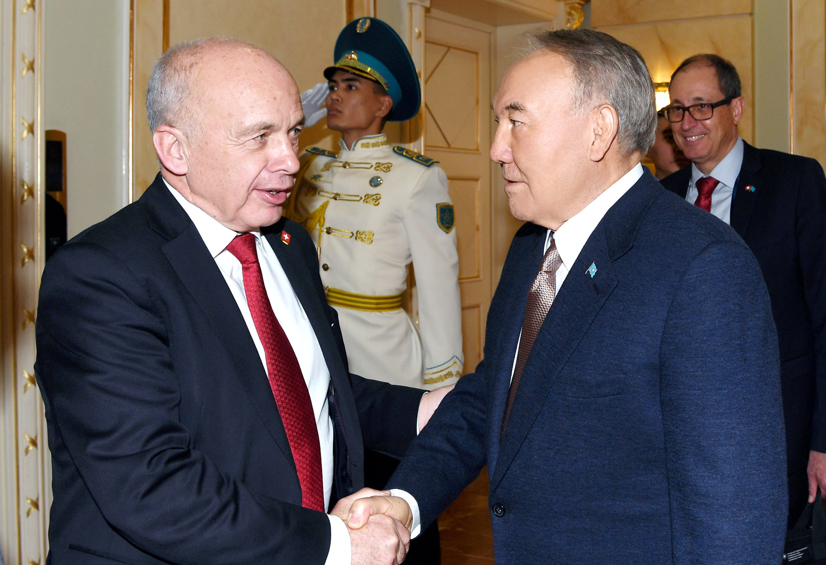 Елбасы Швейцария Президенті Ули Маурермен кездесті
