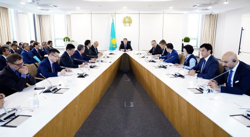А. Мамин Түркістан қаласында жаңа жобаларды іске қосты