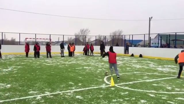 Оралда жаңа спорт алаңдары ашылды