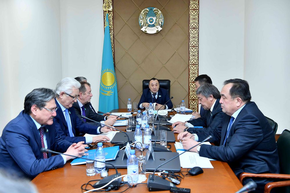 Сенатта теміржол көлігі мәселелері қаралды