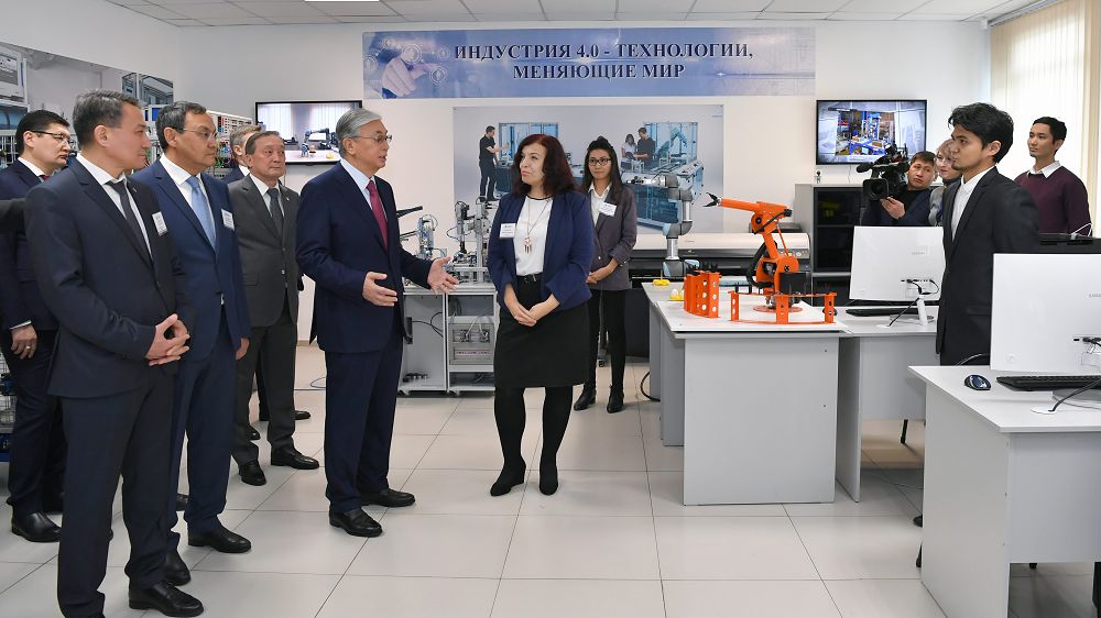 Президент С. Сейфуллин атындағы Қазақ агротехникалық университетіне барды