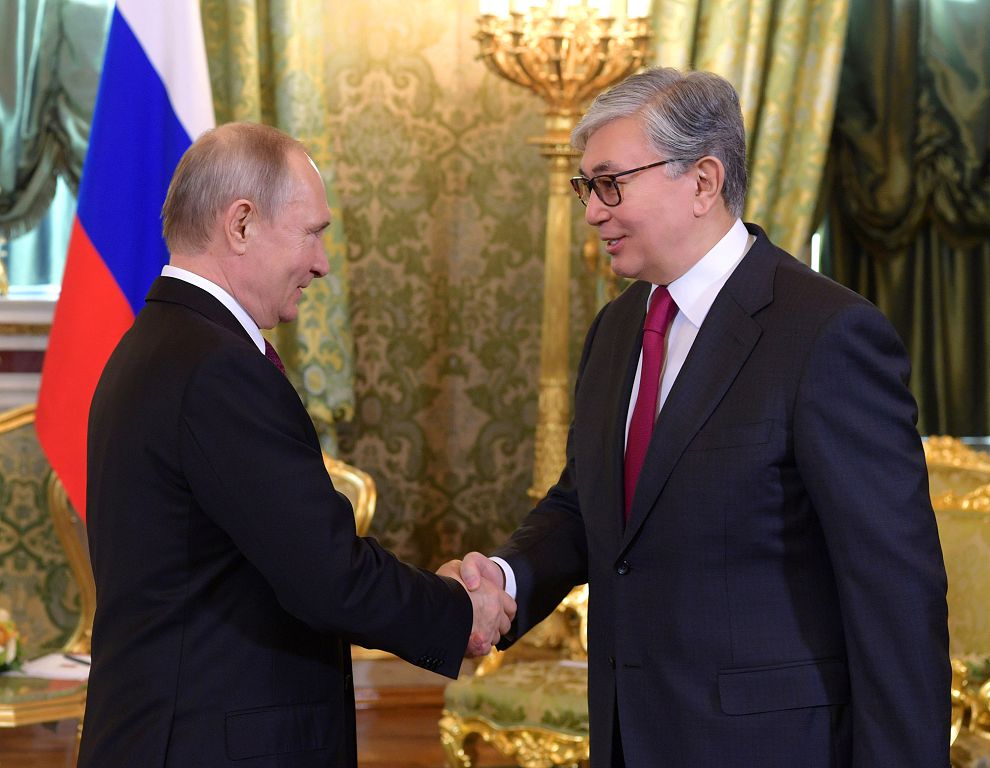 Мемлекет басшысы Владимир Путинмен телефонмен сөйлесті