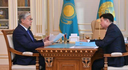 Мемлекет басшысы Жоғарғы Сот төрағасын қабылдады