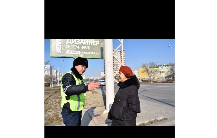 Ақтауда «Жаяу жүргінші» жедел-алдын алу шарасы өтті