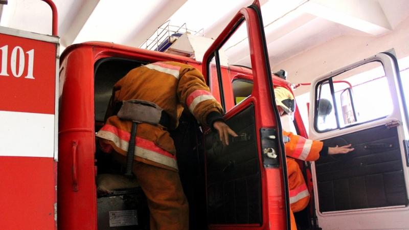 СҚО-да өрттен екі әйел мен төрт бала құтқарылды