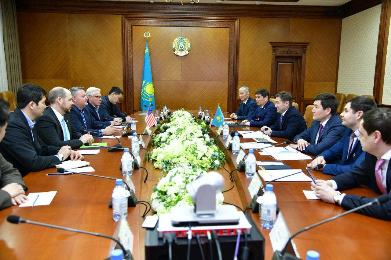 М.Әйтенов американдық инвесторлармен кездесті