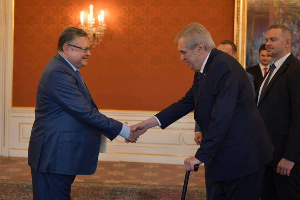 Қазақстан елшісі Чех президентіне сенім грамоталарын табыстады